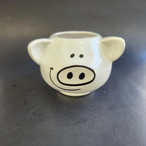 Ceramic Pig Mug, Black and White *5 FOR $25